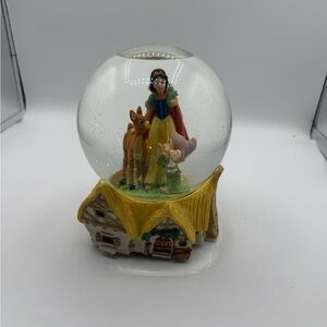 Disney Musical Snow Globe Snow White “Someday My Prince Will Come” Vintage